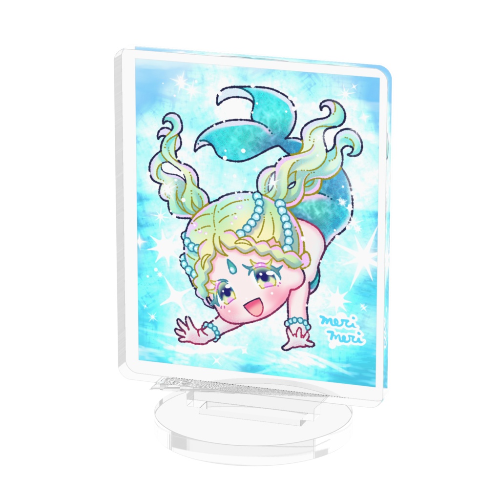 マーメイドガールアクリルスタンド