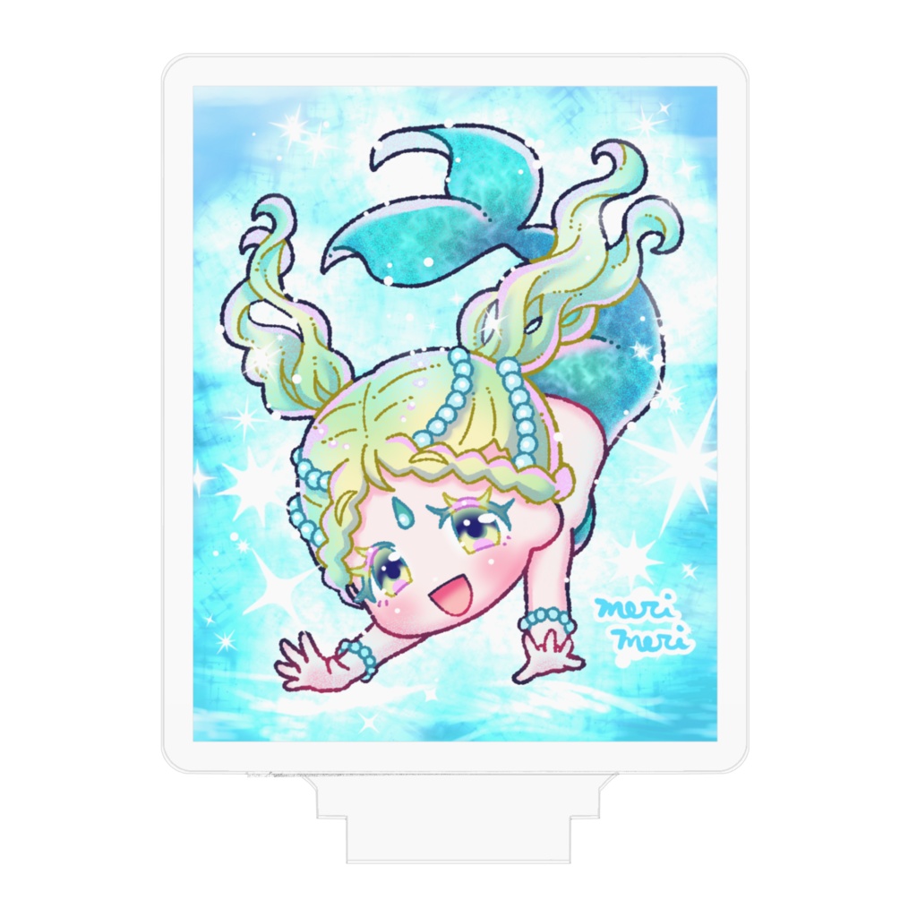 マーメイドガールアクリルスタンド