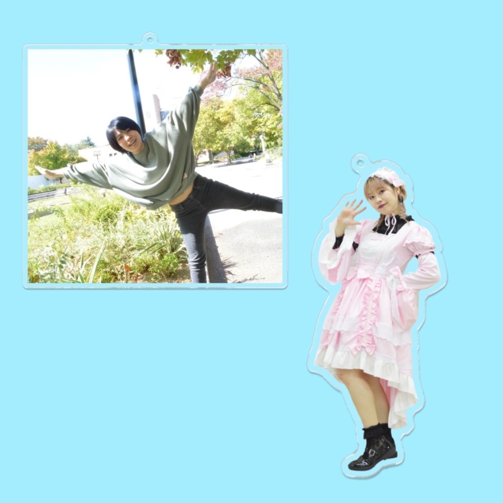 もーぶ🦔🍇素顔アクキーⅡ