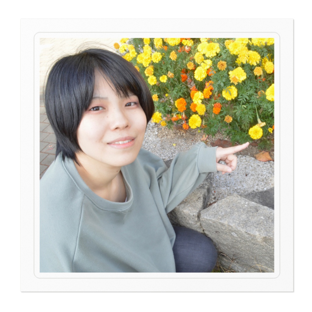 もーぶ🦔🍇素顔ステッカーⅡ