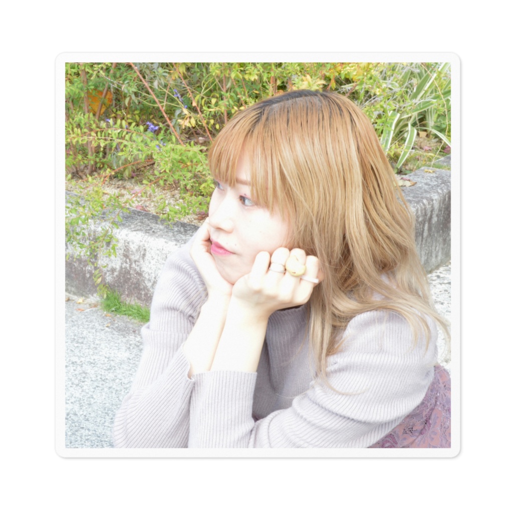 もーぶ🦔🍇素顔ステッカーⅡ