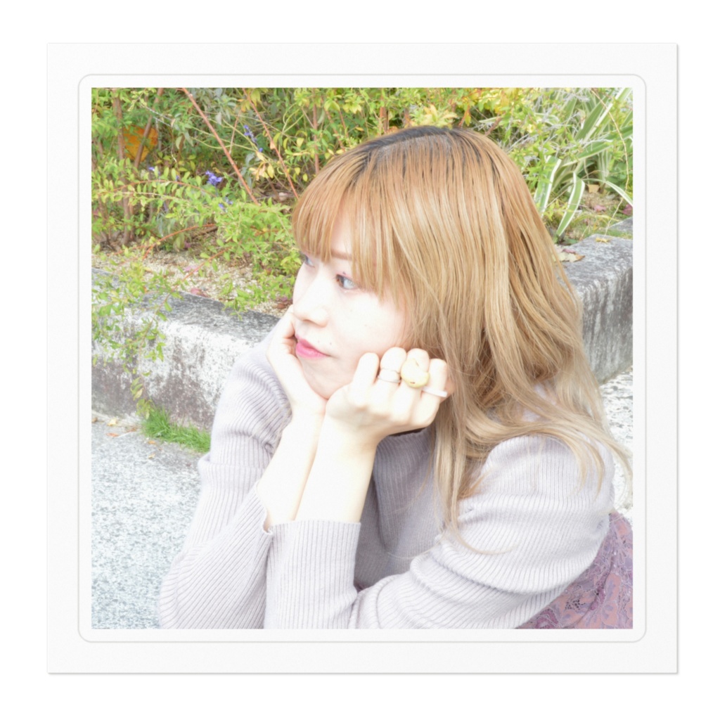 もーぶ🦔🍇素顔ステッカーⅡ