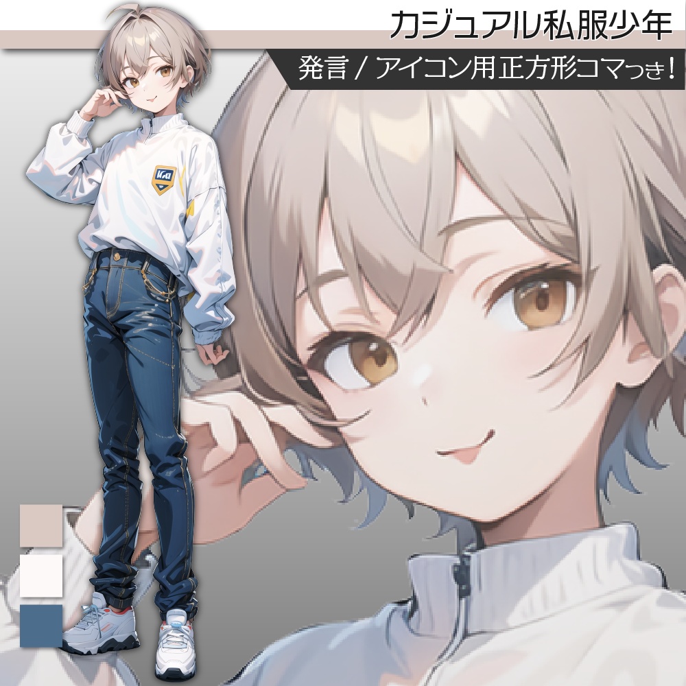 パステル画　【a Boy】少年　フレーム含まず Amazon.co.jp: [XYJP] 正方形がかわいいフォトフレーム 正方形
