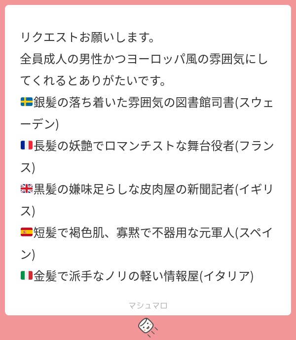 立ち絵素材886 西洋風 元軍人 男性立ち絵