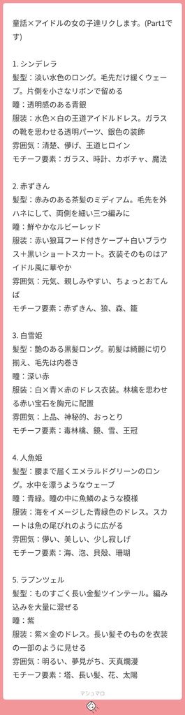 立ち絵素材1154 童話アイドル 赤ずきん