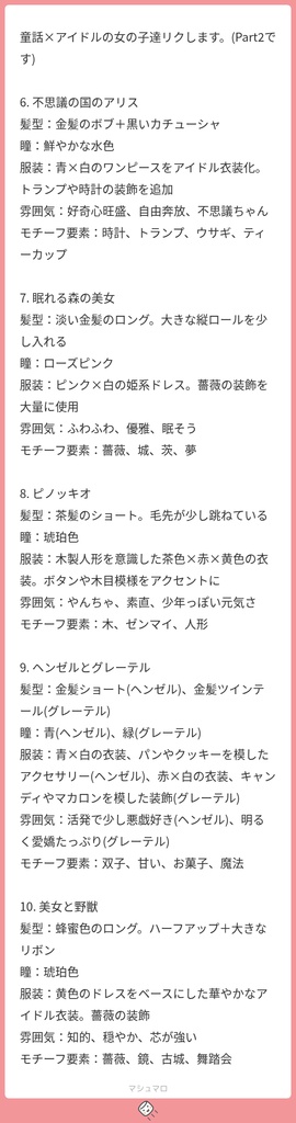 立ち絵素材1162 童話アイドル グレーテル