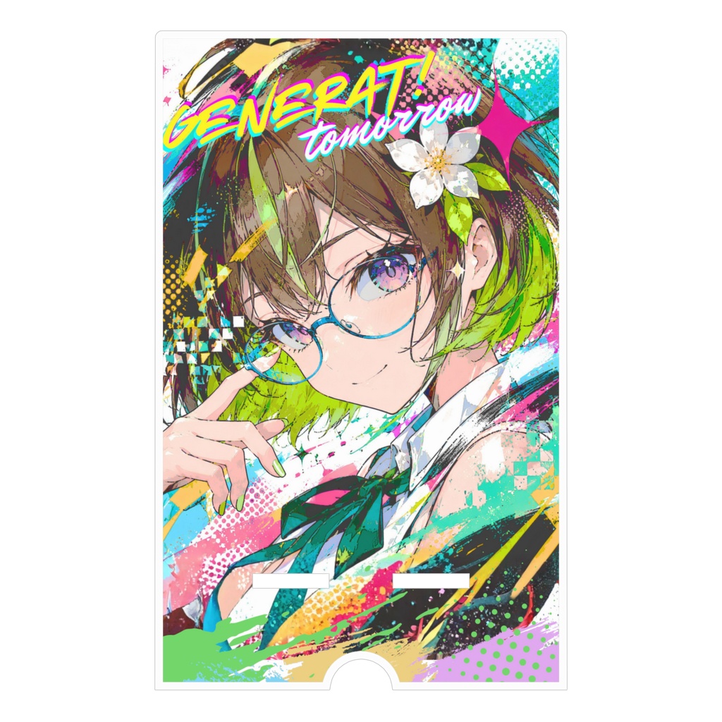 アクリルスマホスタンド_ Generat! tomorrow