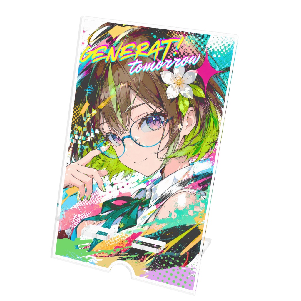 アクリルスマホスタンド_ Generat! tomorrow