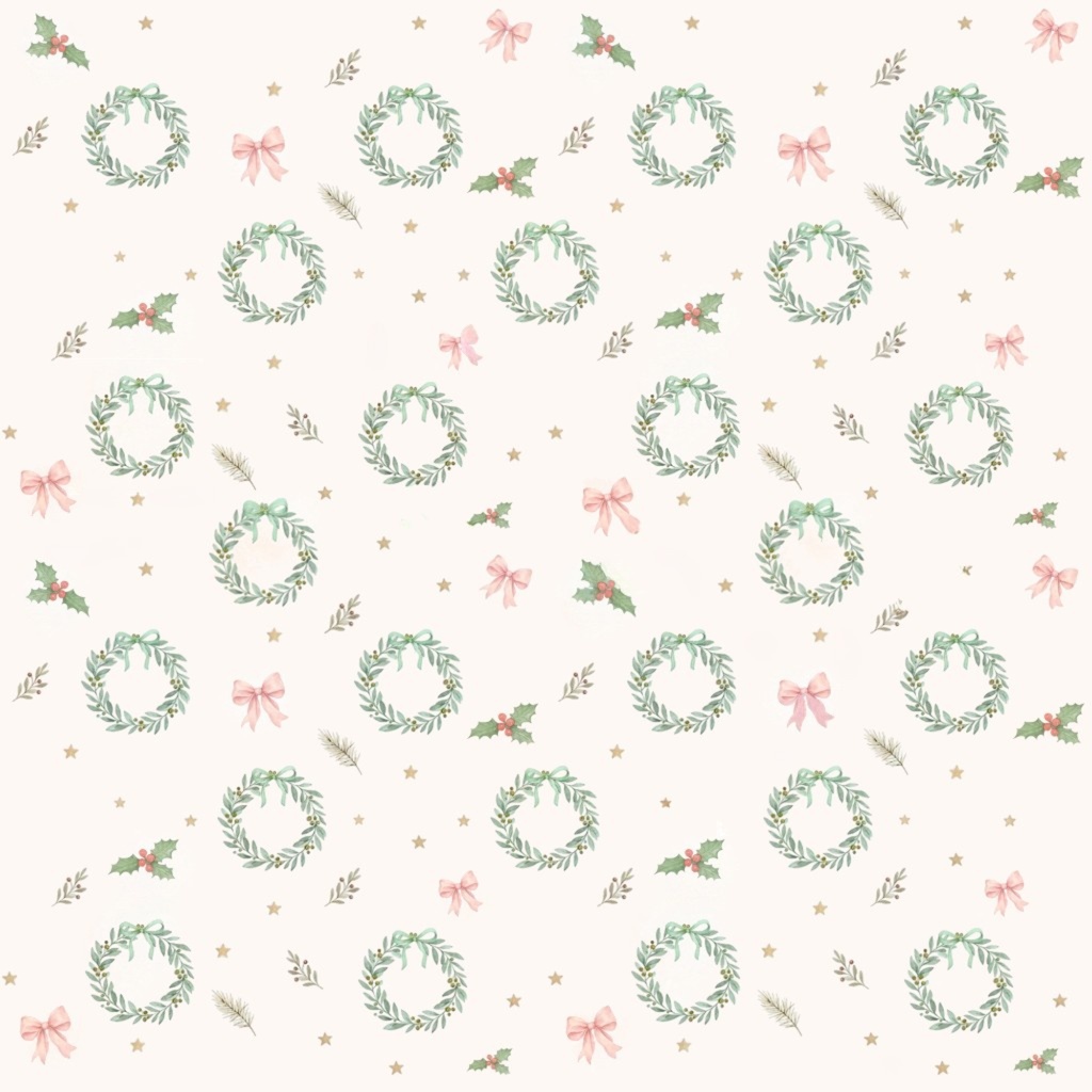 大人かわいい Natural Christmas|デジタルペーパー 6枚セット