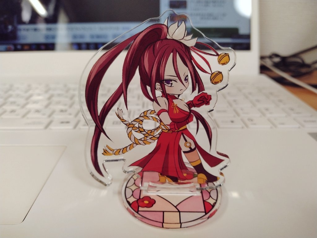 「研ぎ澄まされた刃」お花アクスタ