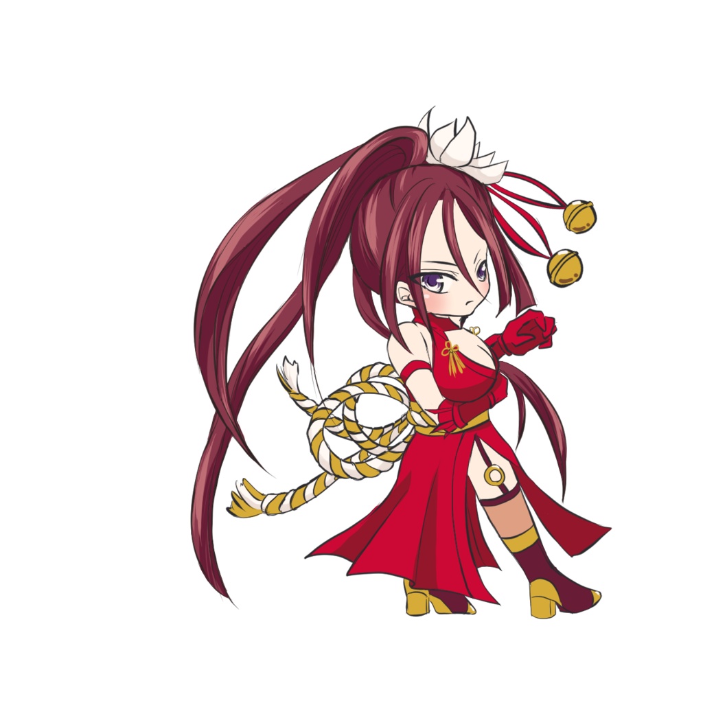 「研ぎ澄まされた刃」お花アクスタ