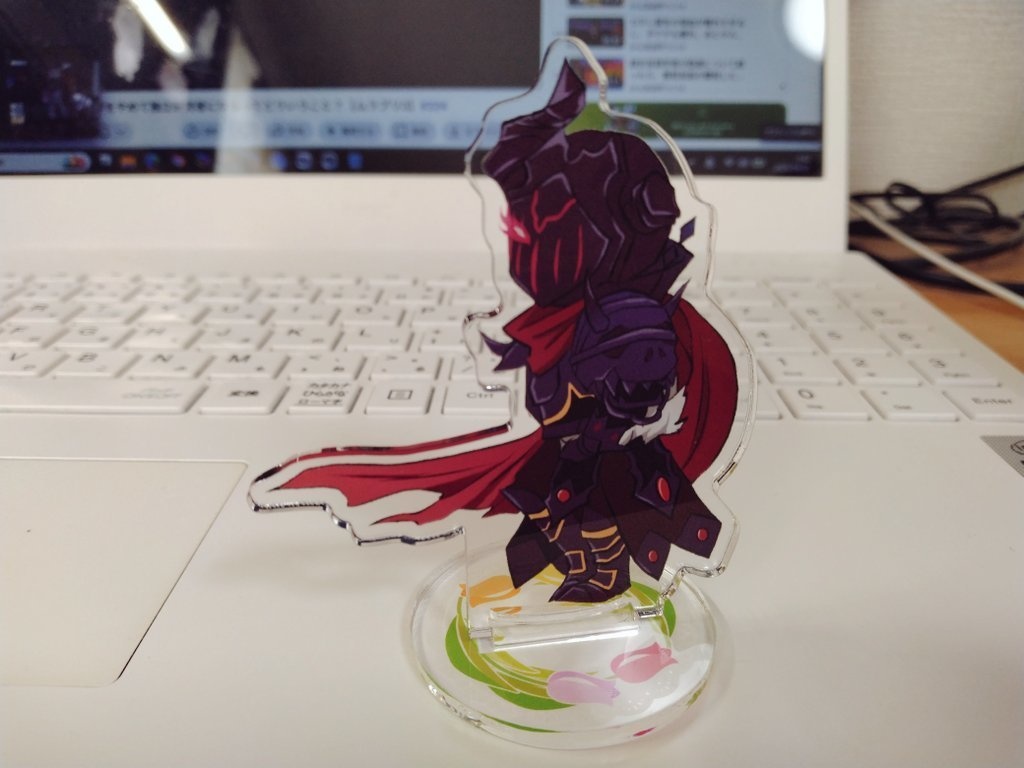 「研ぎ澄まされた刃」お花アクスタ