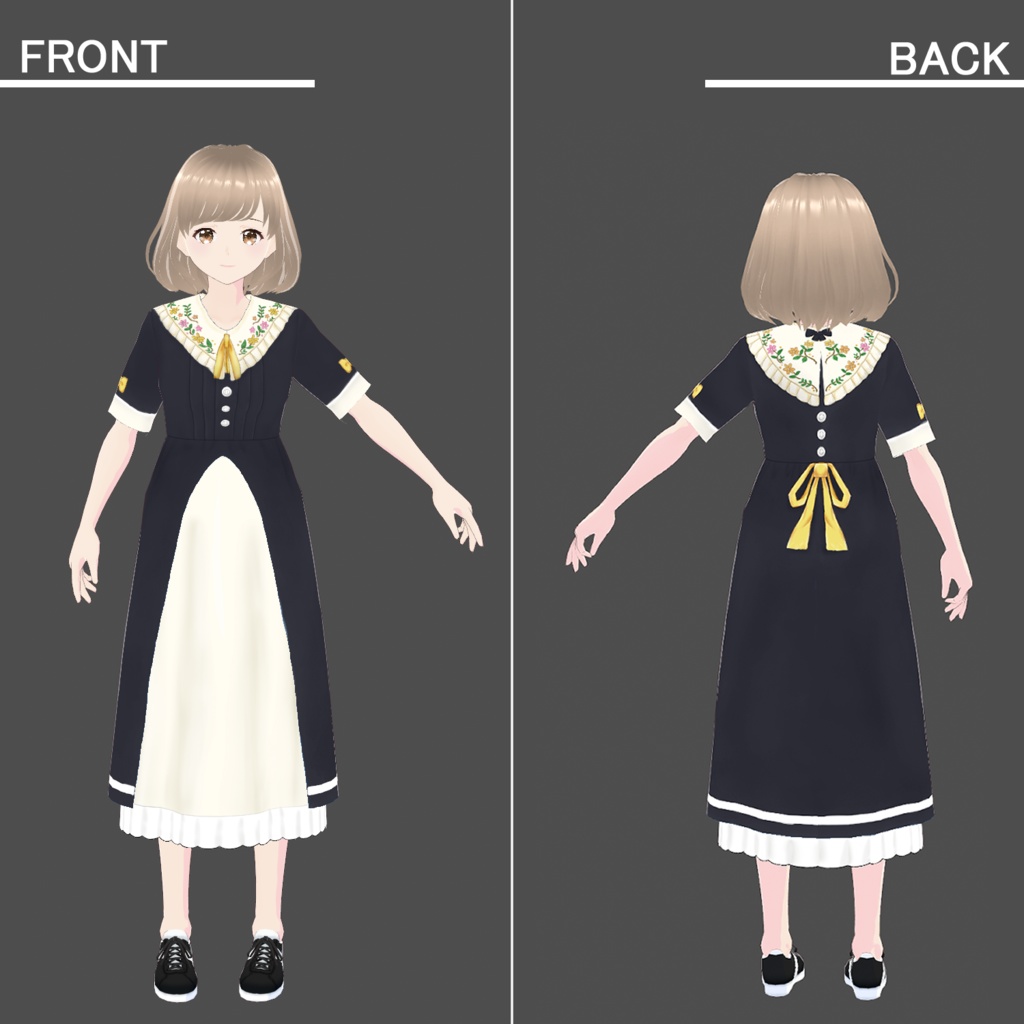 【VRoid 専用】ワンピース