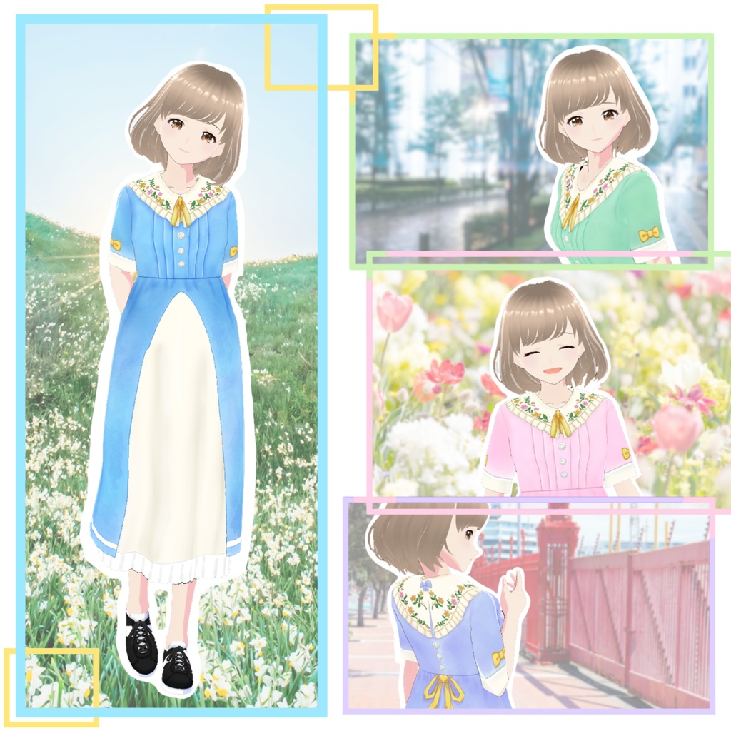 【VRoid 専用】ワンピース