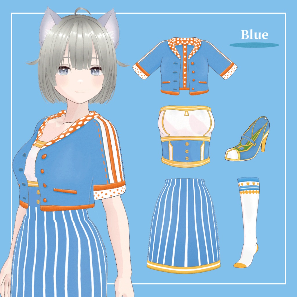 【VRoid】レトロポップ