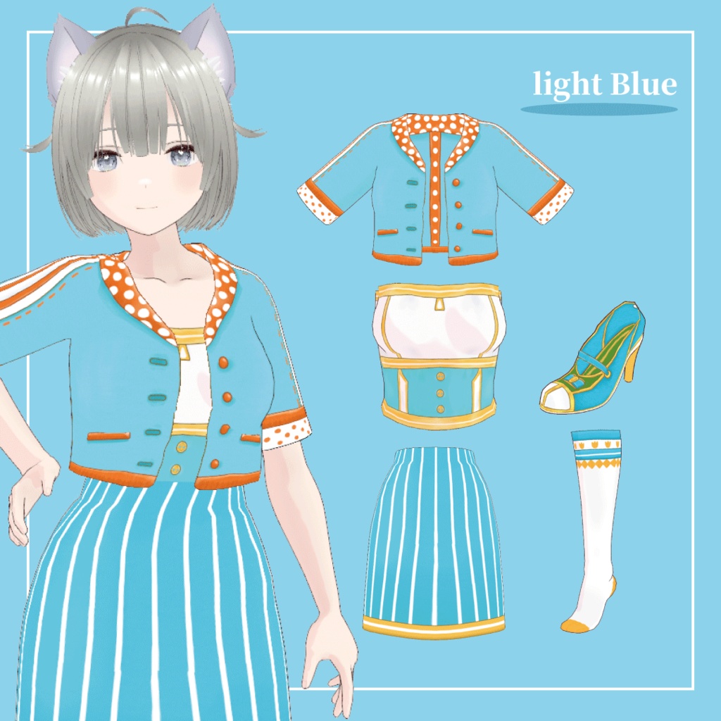 【VRoid】レトロポップ