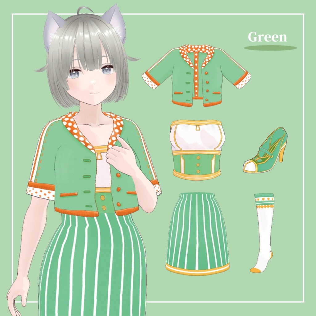 【VRoid】レトロポップ