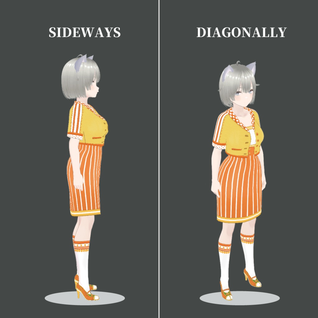 【VRoid】レトロポップ