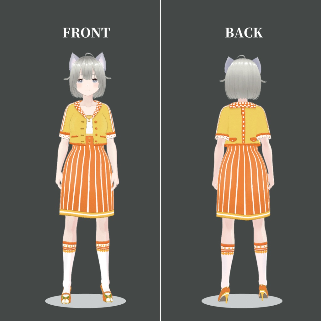 【VRoid】レトロポップ