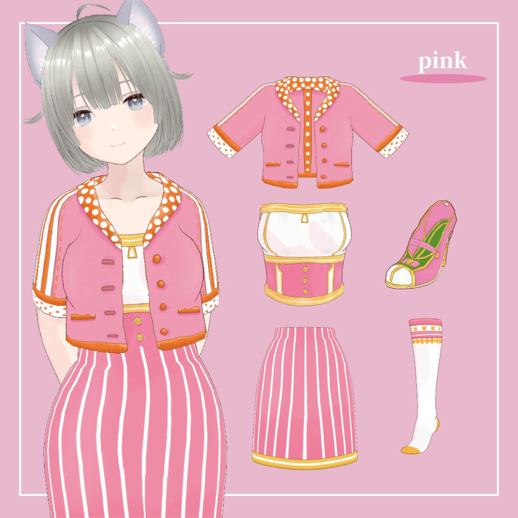 【VRoid】レトロポップ