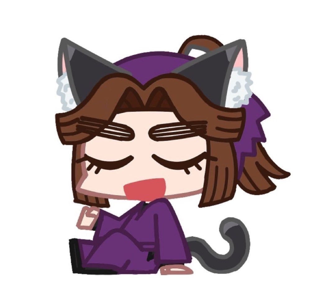 猫耳アクリルスタンド（平滝夜叉丸）