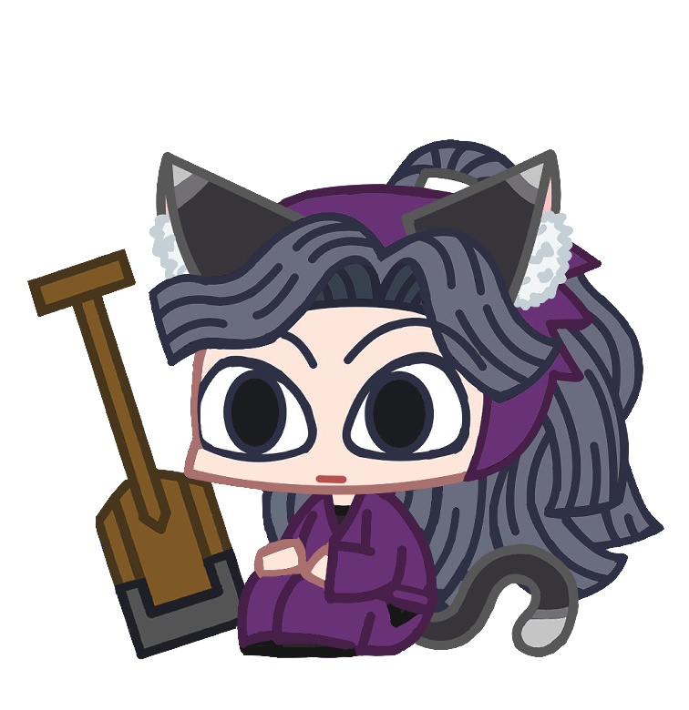 猫耳アクリルスタンド（綾部喜八郎）