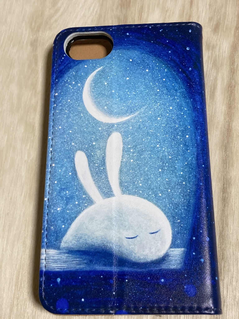 うさぎ 手帳型iPhoneケース