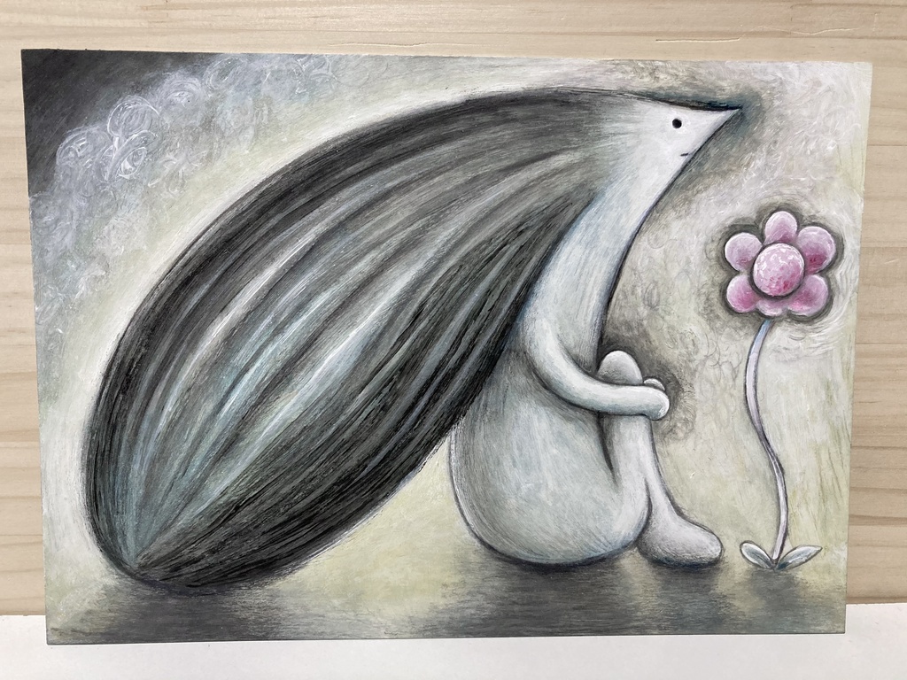 絵「ぐろう」原画