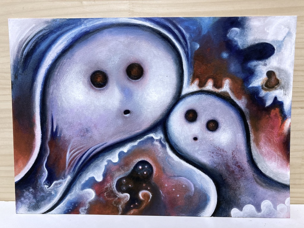 絵「いつでもどこでも」原画