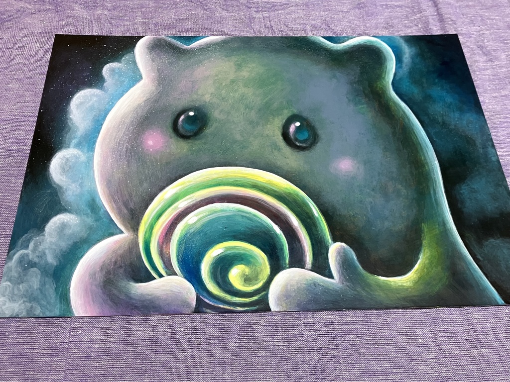 絵「大切なもの」原画