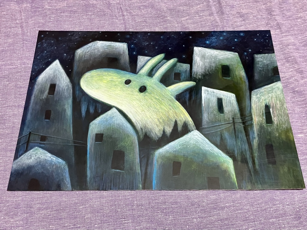 絵「３丁目１５番地」原画