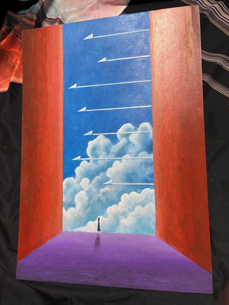 絵「外」原画