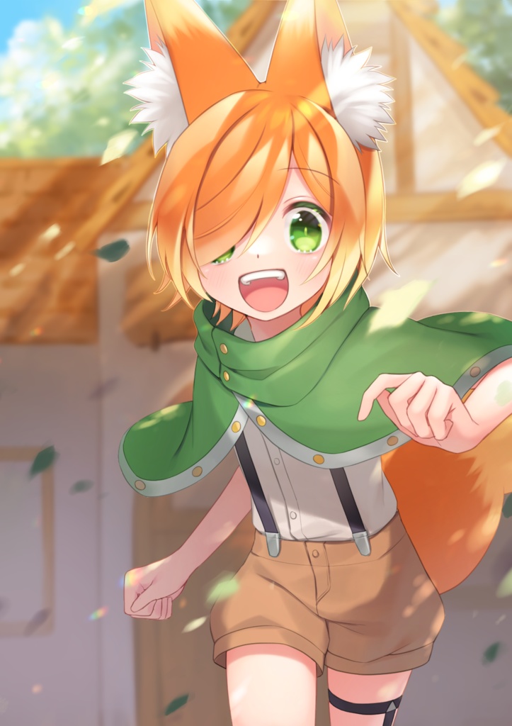 背景付きイラスト ほした畑 Booth