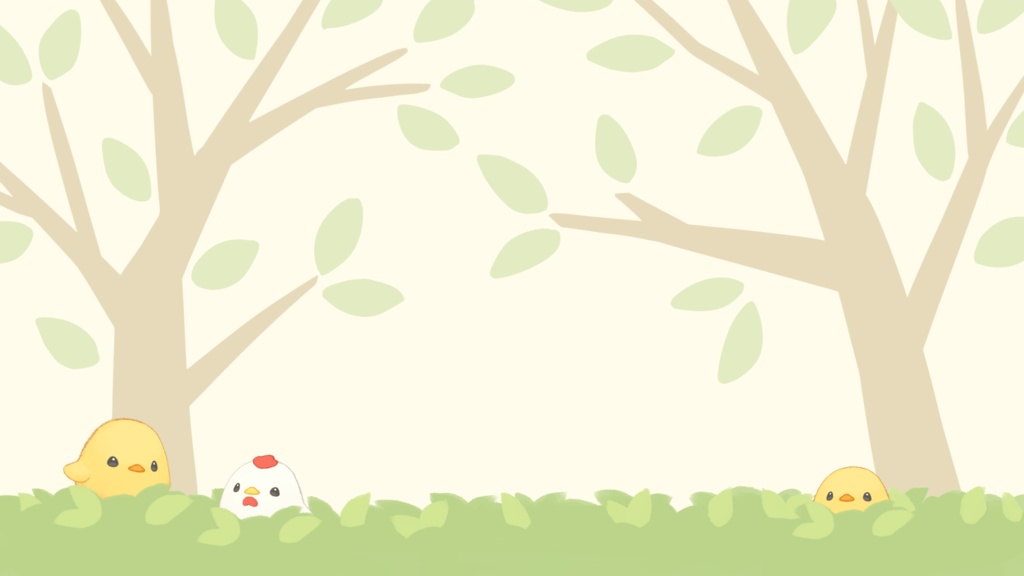 動くどうぶつのフレーム