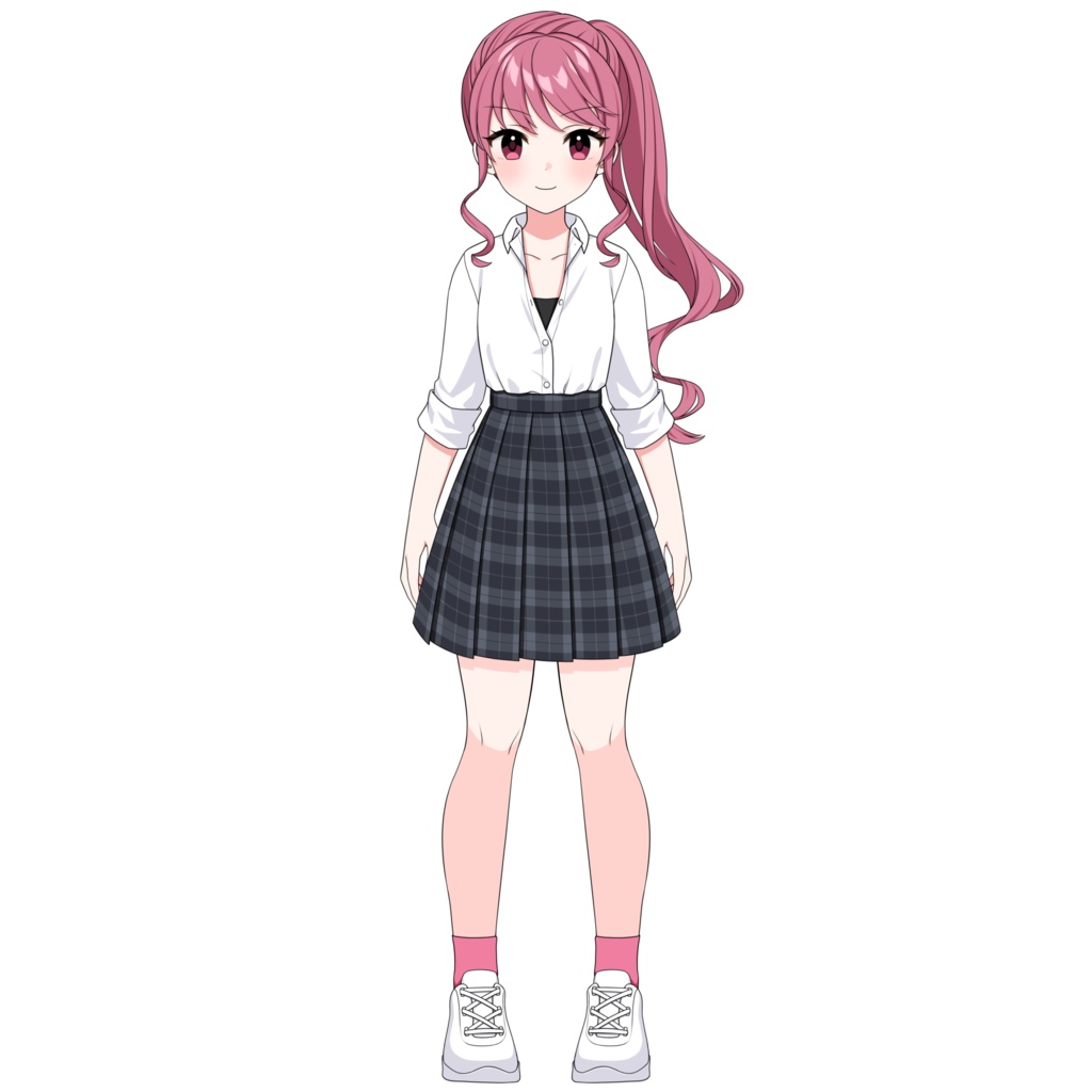 【汎用モデル】制服の子2