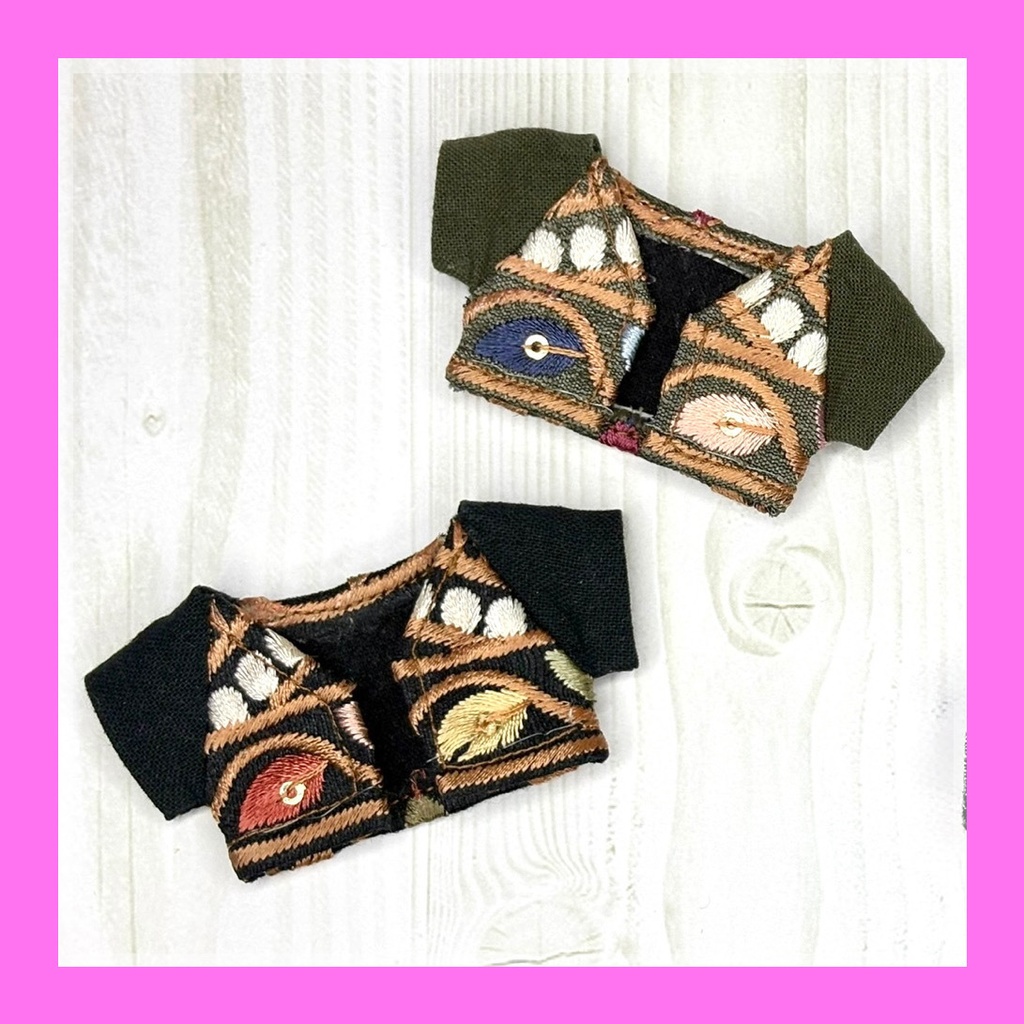 【10cmぬい】刺繍ジャケット