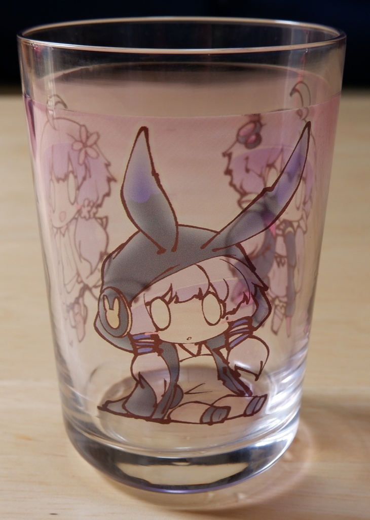 ゆかりさんテーパーグラス