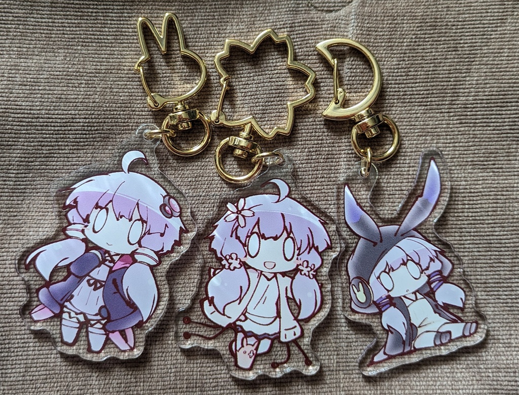 ゆかりさんアクキー