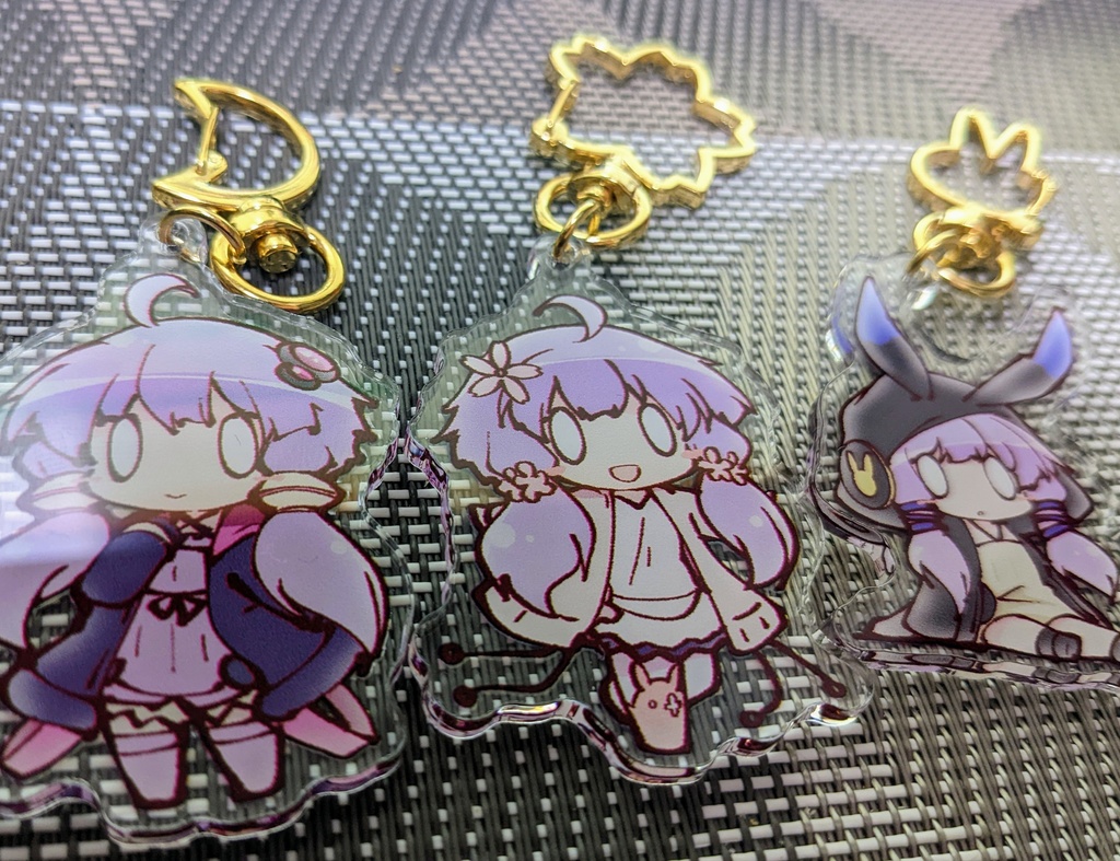 ゆかりさんアクキー