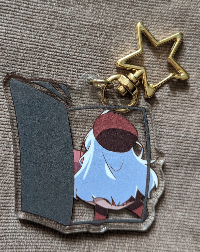 ドアバンあかりちゃんキーホルダー