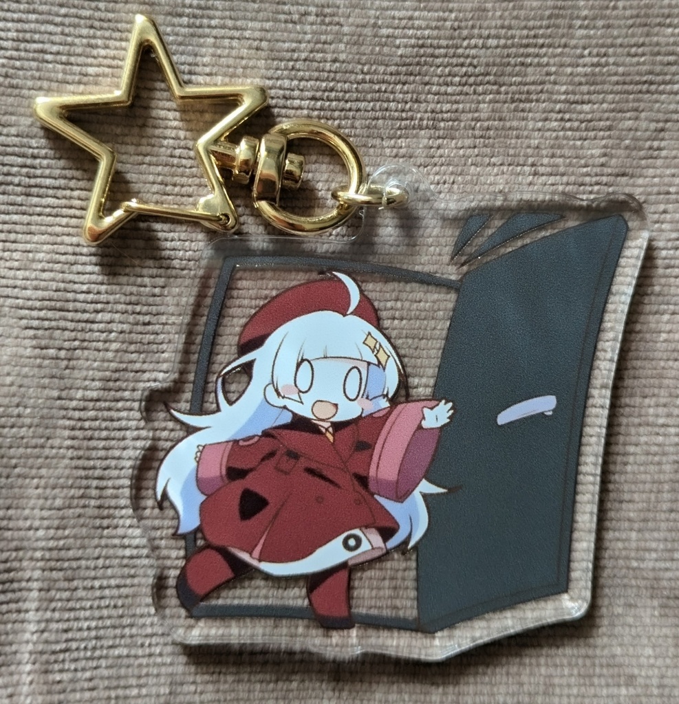 ドアバンあかりちゃんキーホルダー