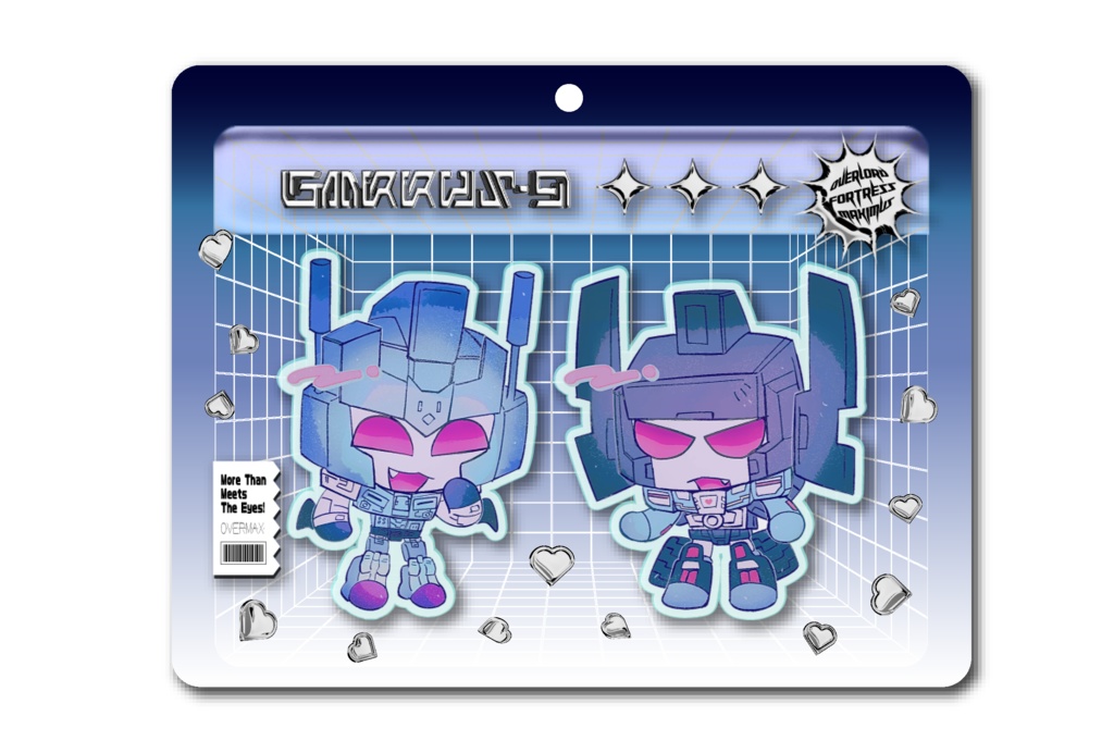 IDW オバフォト おもちゃパッケージ3層アクキー