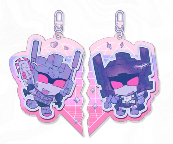 IDW オバフォト くっつく磁石アクキーセット