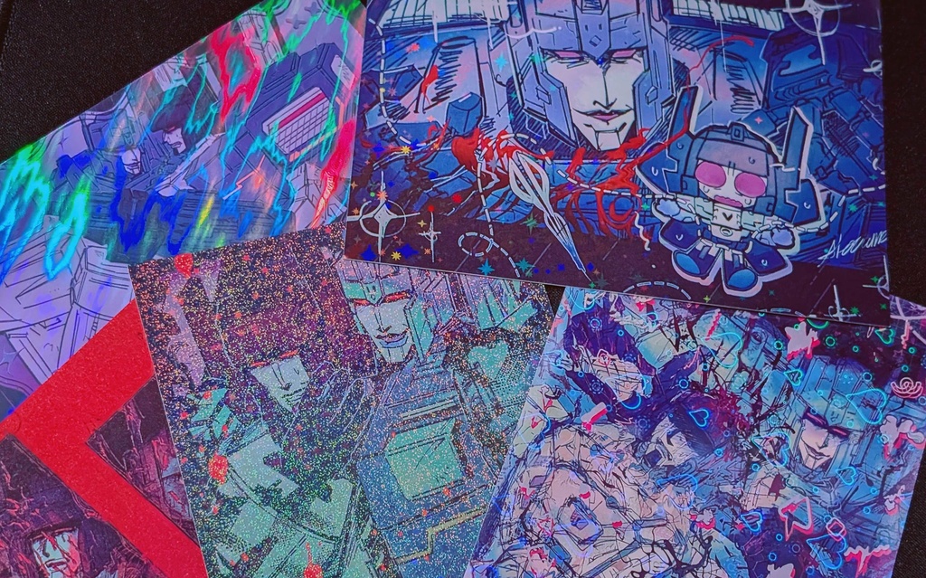 IDW オバフォト ホログラムポスカ５枚セット