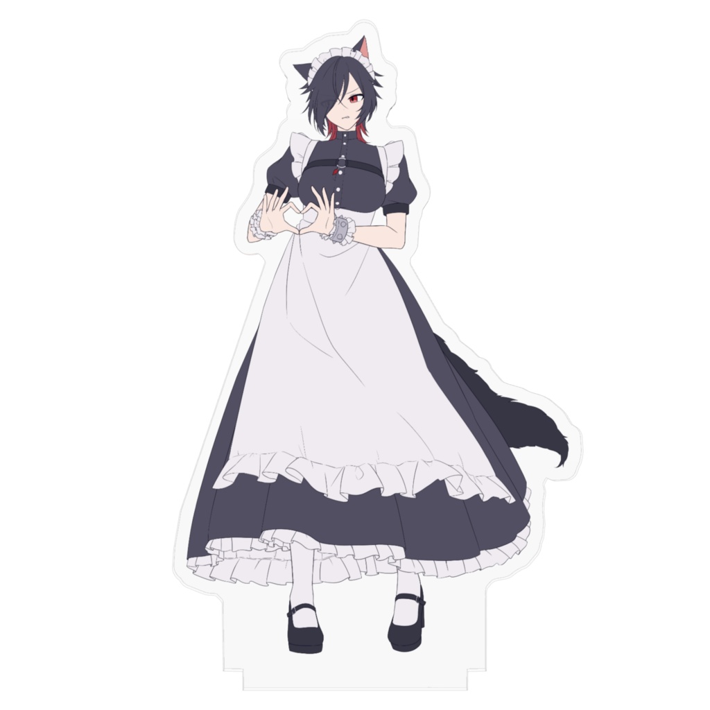 【アクリルフィギュア】ヴァネッサ(メイドver)【個人Vtuber】