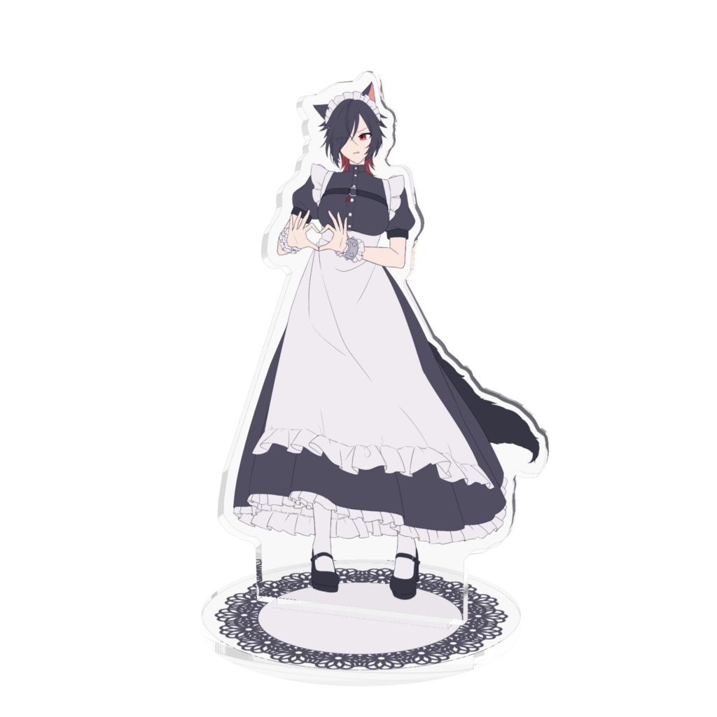 【アクリルフィギュア】ヴァネッサ（メイドver）【個人Vtuber】