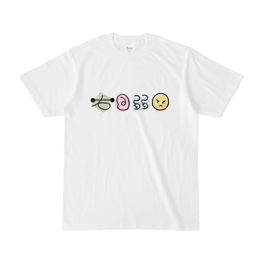 右耳よわこTシャツ
