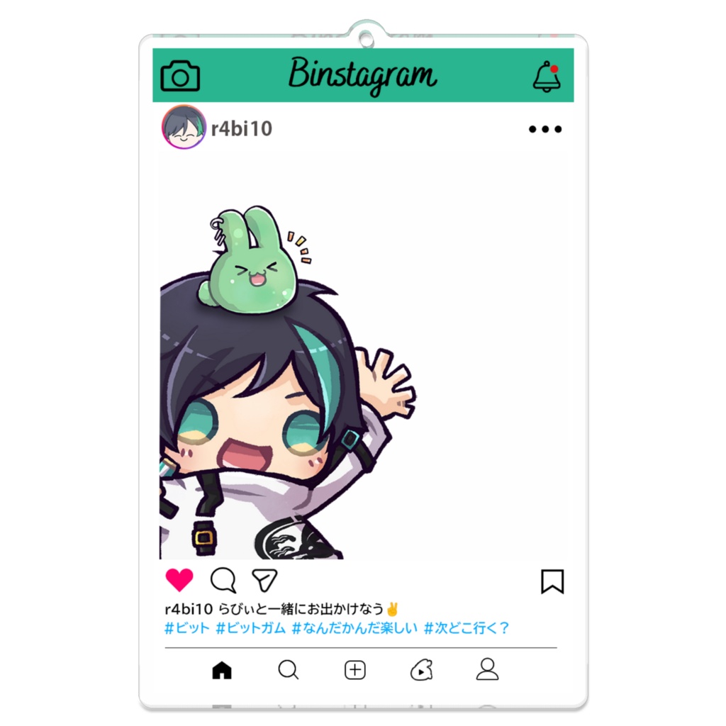 ビット SNS風アクキー 通常ver.