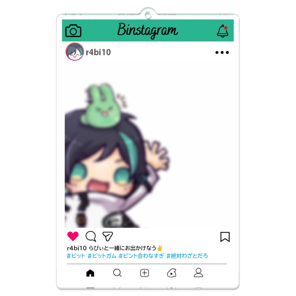 ビット SNS風アクキー ピンぼけver.