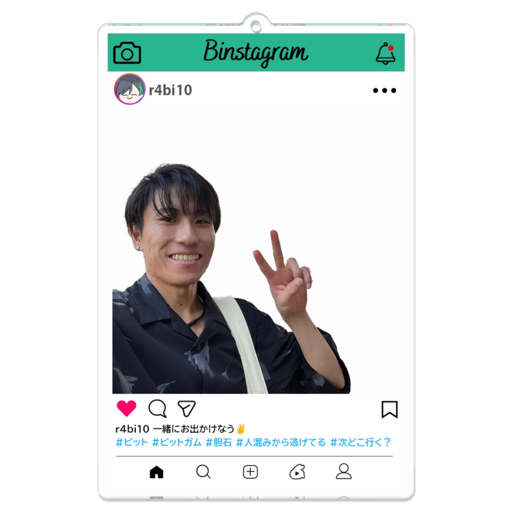ビット SNS風アクキー 実写ver.